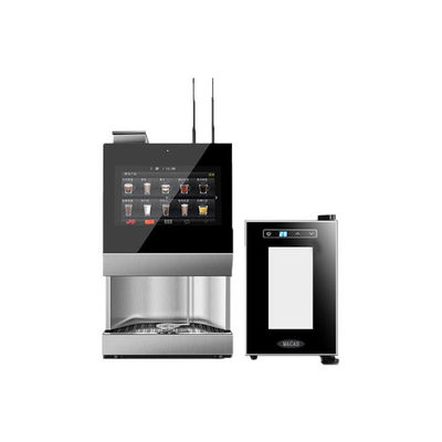 주문 레스토랑 데스크톱 에스프레소 커피 판매 기계 2200W 온라인 제품
