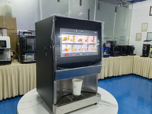 주문 스테인리스 스틸 201 자동 책상 커피 판매 기계 온라인 제품