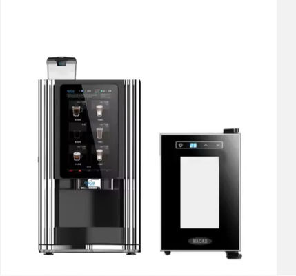 주문 CE MDB 프로토콜 신선한 우유 커피 판매 기계 H700mm 온라인 제품