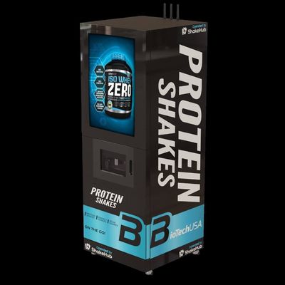 15.6인치 터치 스크린 원두 투 컵 커피 자판기 2700W