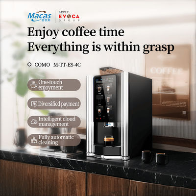 주문 15.6 Inch Touch Screen Bean To Cup Coffee Vending Machine 온라인 제품