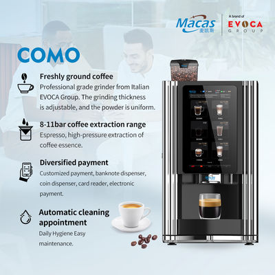 주문 Table Top Espresso Tea Vending Machine for OCS Scenario EVOACAS New Automatic Coffee Vending Machine 온라인 제품