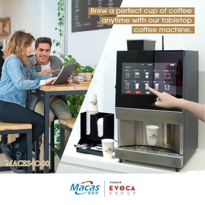 2.2L 상업용 커피 제조 장비 콩에서 컵까지 판매 기계 2700W