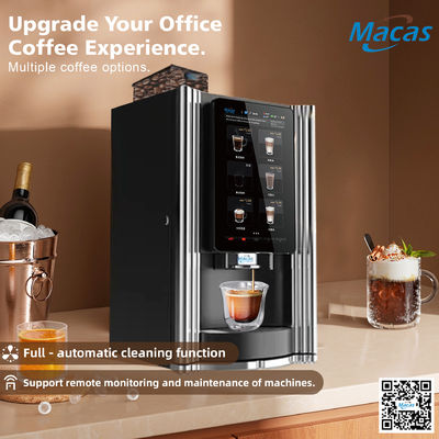 좋은 가격 Commercial Bean To Cup Cappuccino Coffee Vending Machine with 15.6inch Touch Screen Hot drinks 온라인으로
