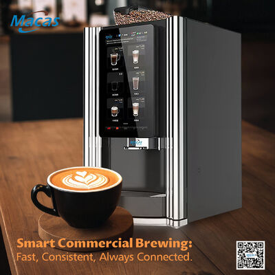 좋은 가격 Automatic Coffee Vending Machine with 15.6inch Touch Screen suit in HORECA 온라인으로